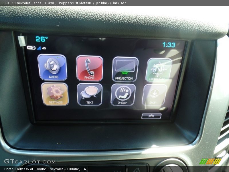 Pepperdust Metallic / Jet Black/Dark Ash 2017 Chevrolet Tahoe LT 4WD