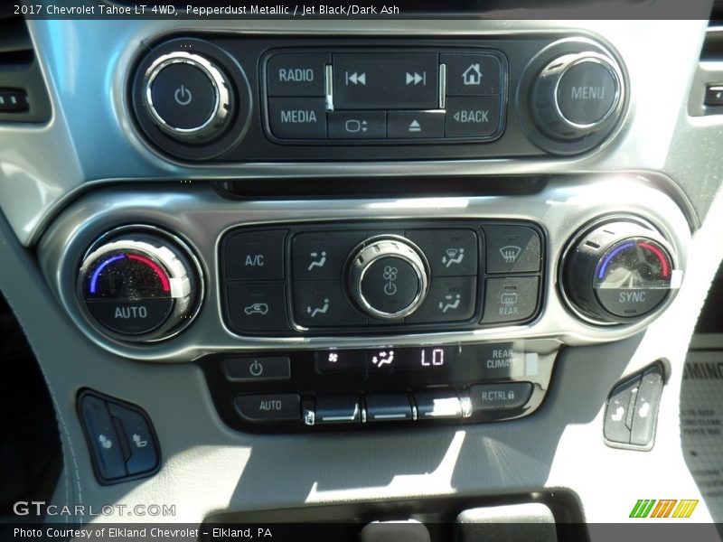 Pepperdust Metallic / Jet Black/Dark Ash 2017 Chevrolet Tahoe LT 4WD