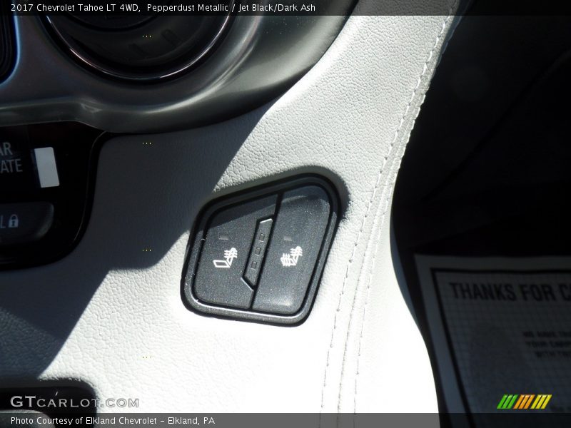 Pepperdust Metallic / Jet Black/Dark Ash 2017 Chevrolet Tahoe LT 4WD