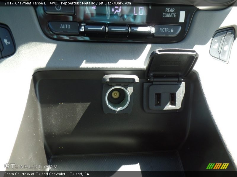 Pepperdust Metallic / Jet Black/Dark Ash 2017 Chevrolet Tahoe LT 4WD