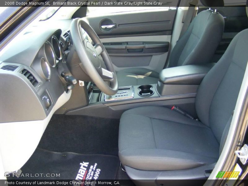 Brilliant Black Crystal Pearl / Dark Slate Gray/Light Slate Gray 2008 Dodge Magnum SE