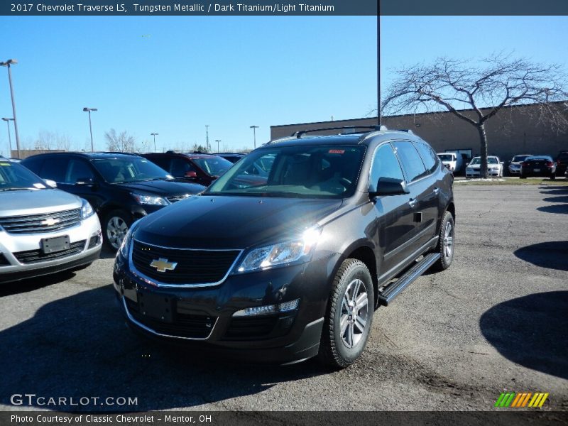 Tungsten Metallic / Dark Titanium/Light Titanium 2017 Chevrolet Traverse LS