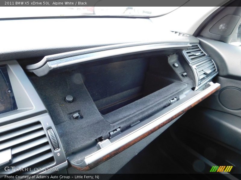 Alpine White / Black 2011 BMW X5 xDrive 50i