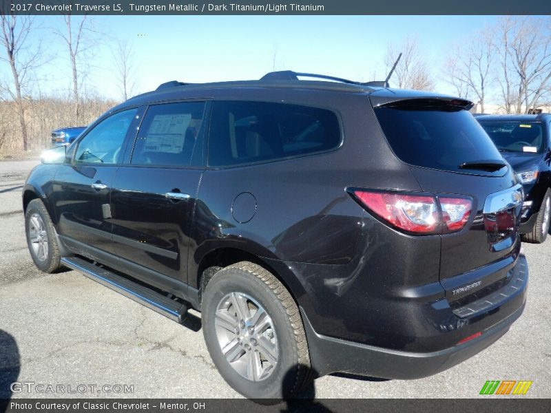 Tungsten Metallic / Dark Titanium/Light Titanium 2017 Chevrolet Traverse LS