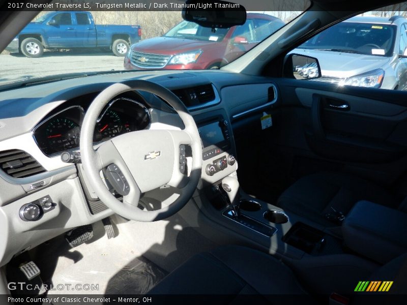 Tungsten Metallic / Dark Titanium/Light Titanium 2017 Chevrolet Traverse LS