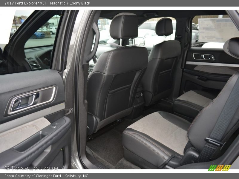 Rear Seat of 2017 Explorer XLT