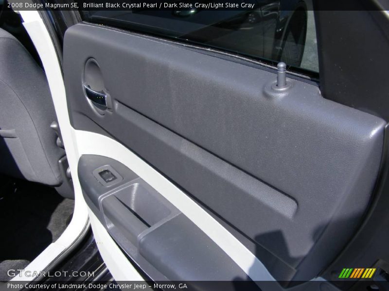 Brilliant Black Crystal Pearl / Dark Slate Gray/Light Slate Gray 2008 Dodge Magnum SE
