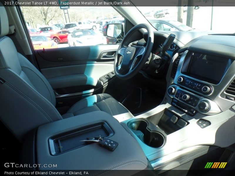 Pepperdust Metallic / Jet Black/Dark Ash 2017 Chevrolet Tahoe LT 4WD