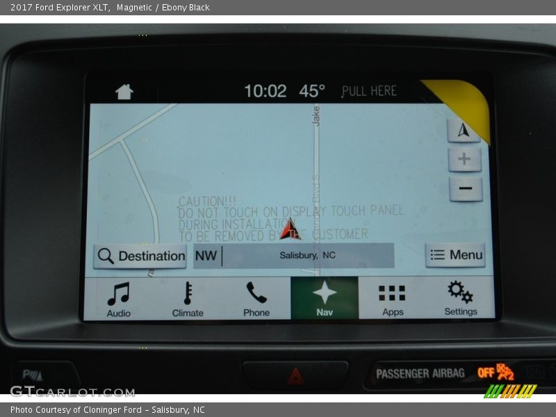Magnetic / Ebony Black 2017 Ford Explorer XLT