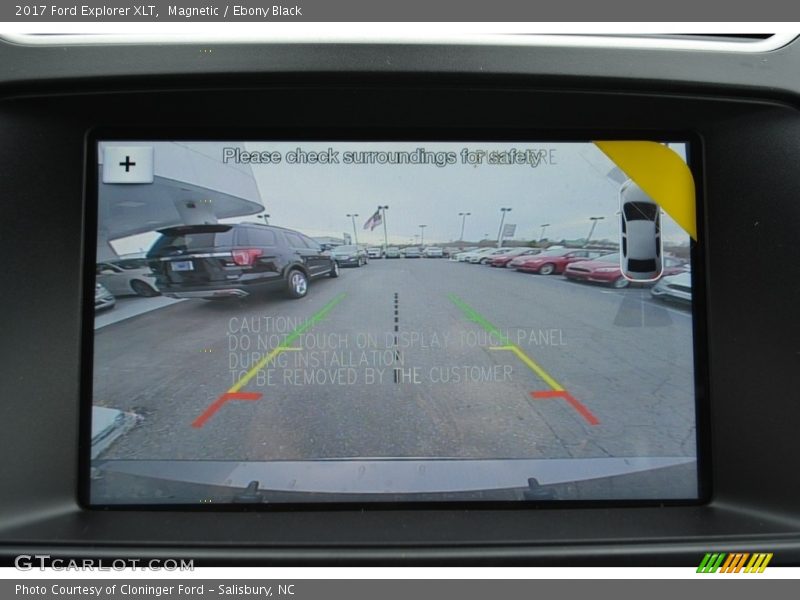 Magnetic / Ebony Black 2017 Ford Explorer XLT