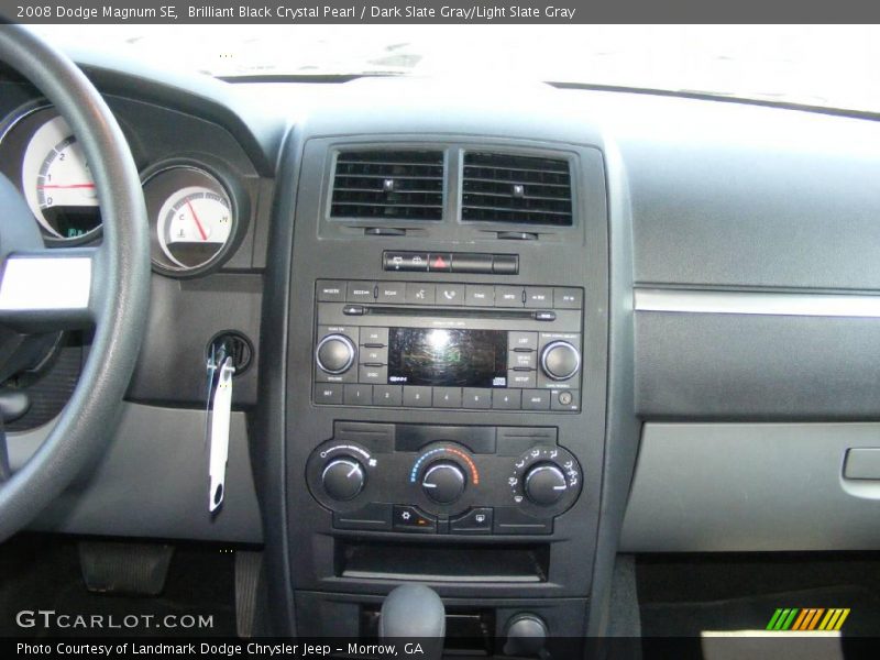 Brilliant Black Crystal Pearl / Dark Slate Gray/Light Slate Gray 2008 Dodge Magnum SE