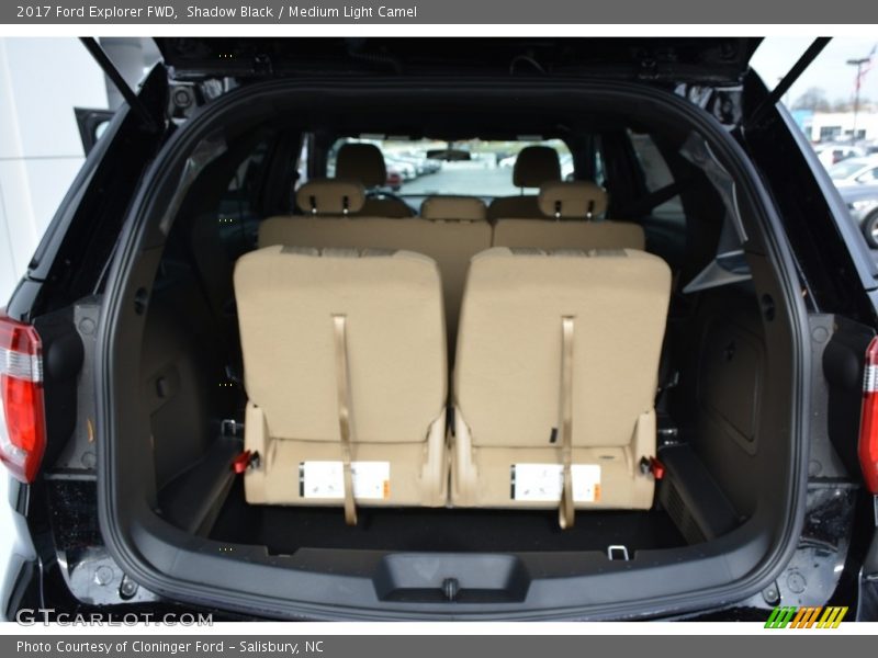 Shadow Black / Medium Light Camel 2017 Ford Explorer FWD