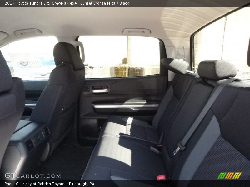 Sunset Bronze Mica / Black 2017 Toyota Tundra SR5 CrewMax 4x4