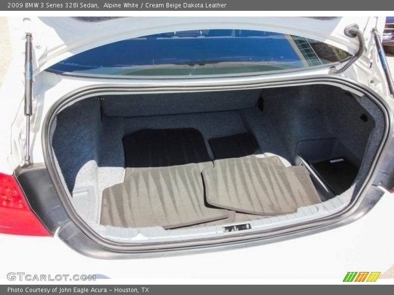 Alpine White / Cream Beige Dakota Leather 2009 BMW 3 Series 328i Sedan