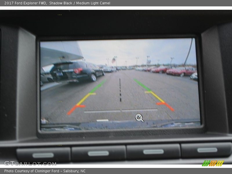Shadow Black / Medium Light Camel 2017 Ford Explorer FWD