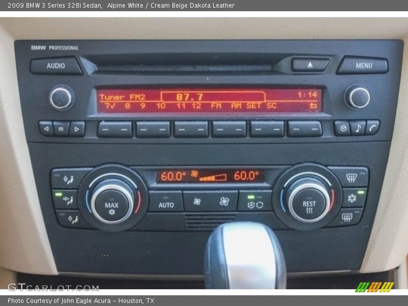 Alpine White / Cream Beige Dakota Leather 2009 BMW 3 Series 328i Sedan