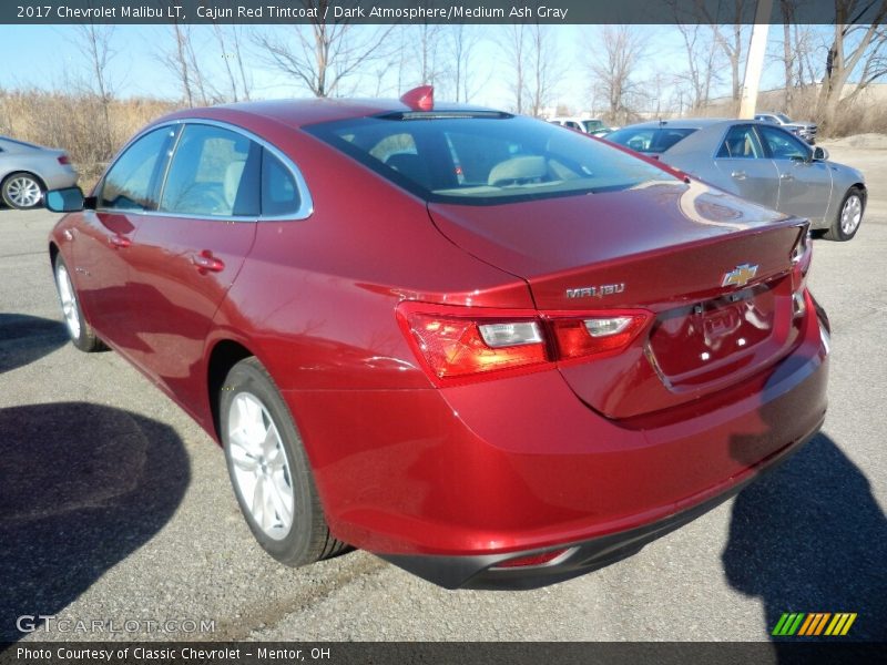 Cajun Red Tintcoat / Dark Atmosphere/Medium Ash Gray 2017 Chevrolet Malibu LT
