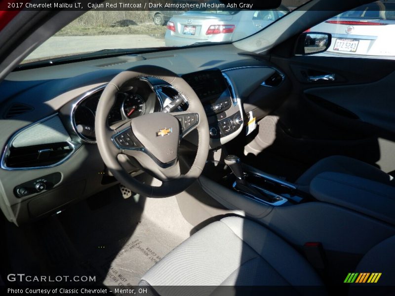 Cajun Red Tintcoat / Dark Atmosphere/Medium Ash Gray 2017 Chevrolet Malibu LT