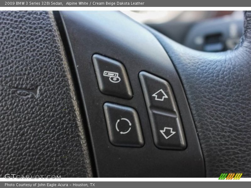 Alpine White / Cream Beige Dakota Leather 2009 BMW 3 Series 328i Sedan