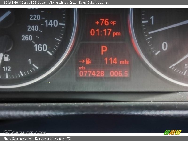 Alpine White / Cream Beige Dakota Leather 2009 BMW 3 Series 328i Sedan