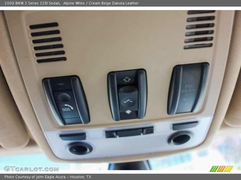 Alpine White / Cream Beige Dakota Leather 2009 BMW 3 Series 328i Sedan
