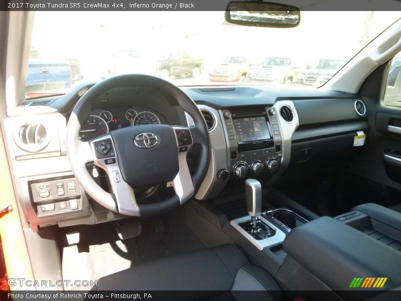 Inferno Orange / Black 2017 Toyota Tundra SR5 CrewMax 4x4