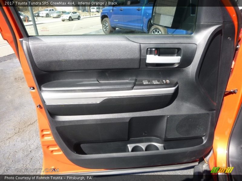 Inferno Orange / Black 2017 Toyota Tundra SR5 CrewMax 4x4