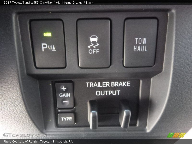 Inferno Orange / Black 2017 Toyota Tundra SR5 CrewMax 4x4