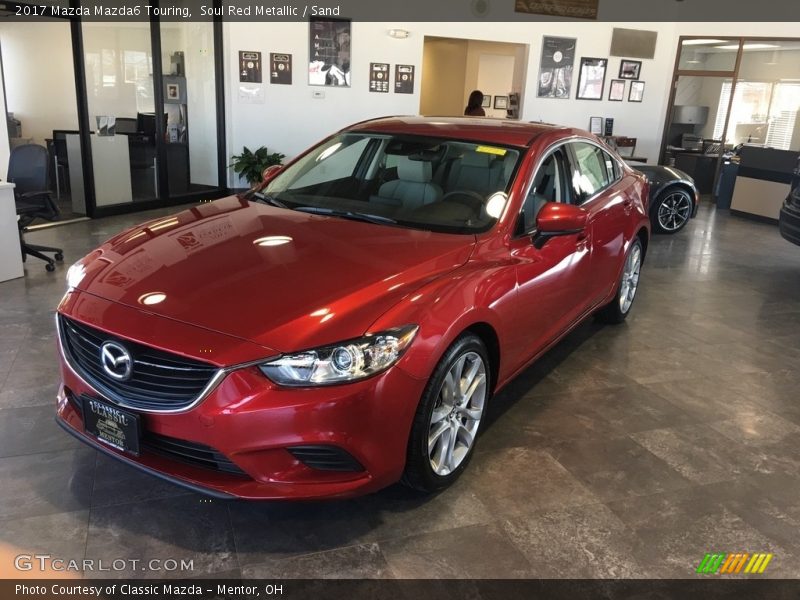 Soul Red Metallic / Sand 2017 Mazda Mazda6 Touring