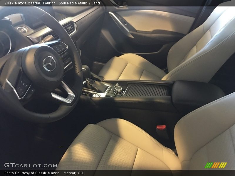 Soul Red Metallic / Sand 2017 Mazda Mazda6 Touring
