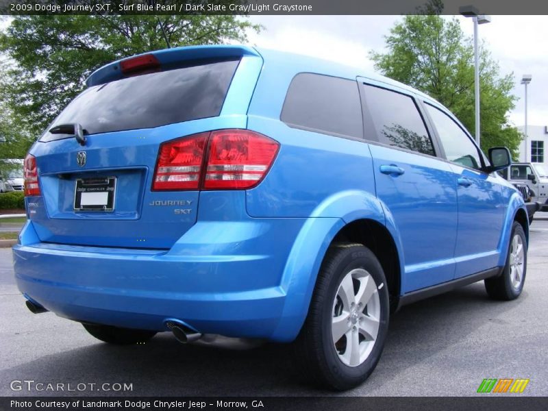 Surf Blue Pearl / Dark Slate Gray/Light Graystone 2009 Dodge Journey SXT