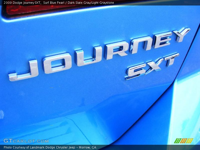 Surf Blue Pearl / Dark Slate Gray/Light Graystone 2009 Dodge Journey SXT