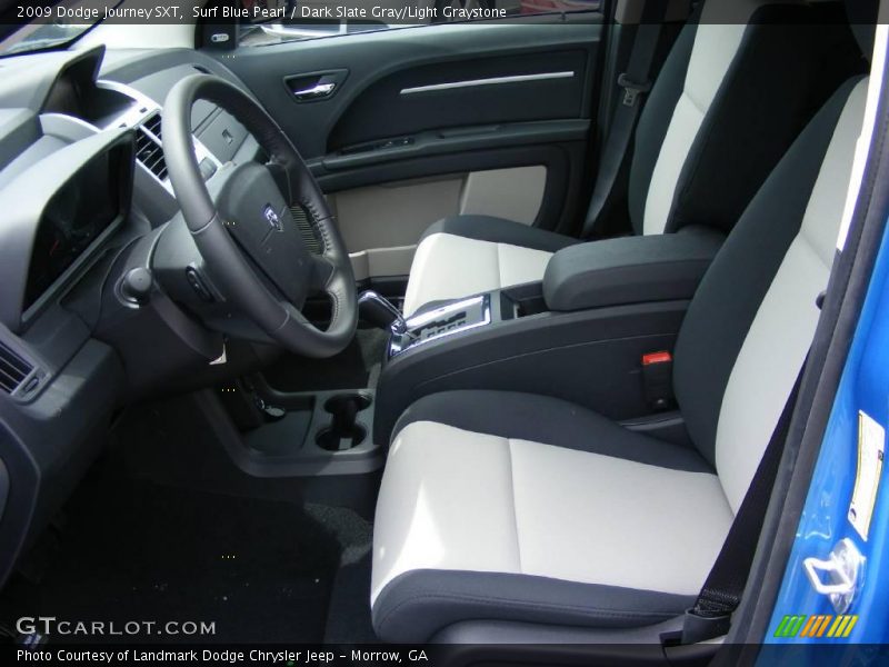 Surf Blue Pearl / Dark Slate Gray/Light Graystone 2009 Dodge Journey SXT