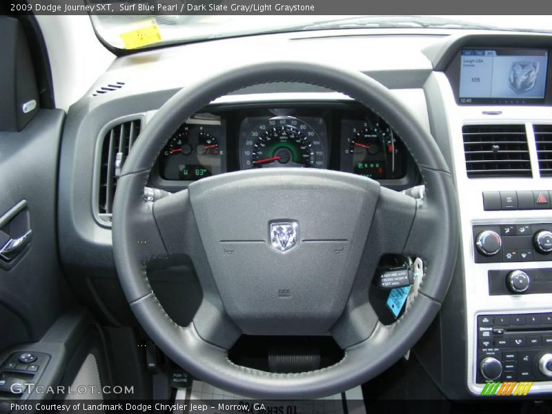 Surf Blue Pearl / Dark Slate Gray/Light Graystone 2009 Dodge Journey SXT