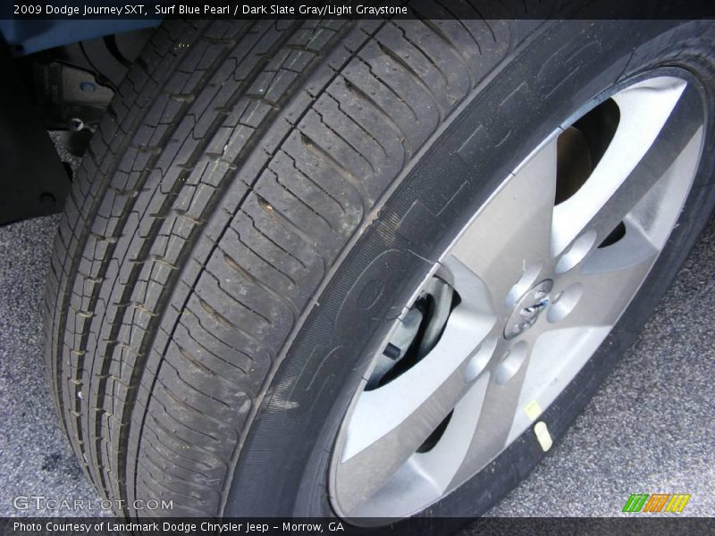 Surf Blue Pearl / Dark Slate Gray/Light Graystone 2009 Dodge Journey SXT