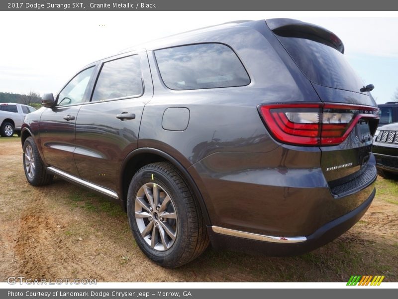 Granite Metallic / Black 2017 Dodge Durango SXT