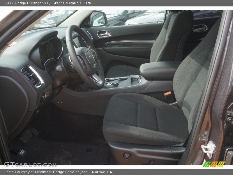 Granite Metallic / Black 2017 Dodge Durango SXT