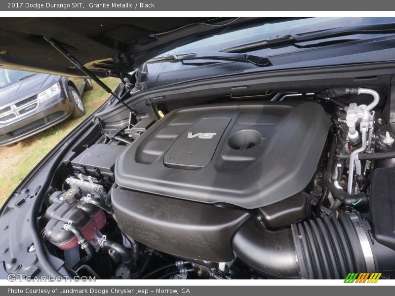 Granite Metallic / Black 2017 Dodge Durango SXT