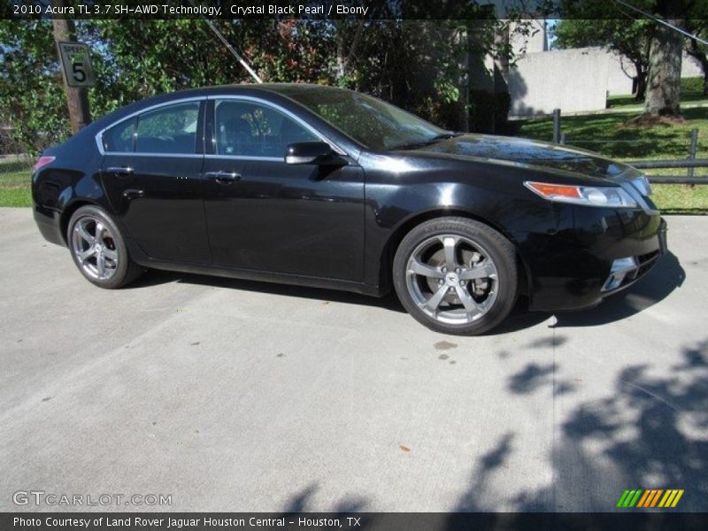 Crystal Black Pearl / Ebony 2010 Acura TL 3.7 SH-AWD Technology
