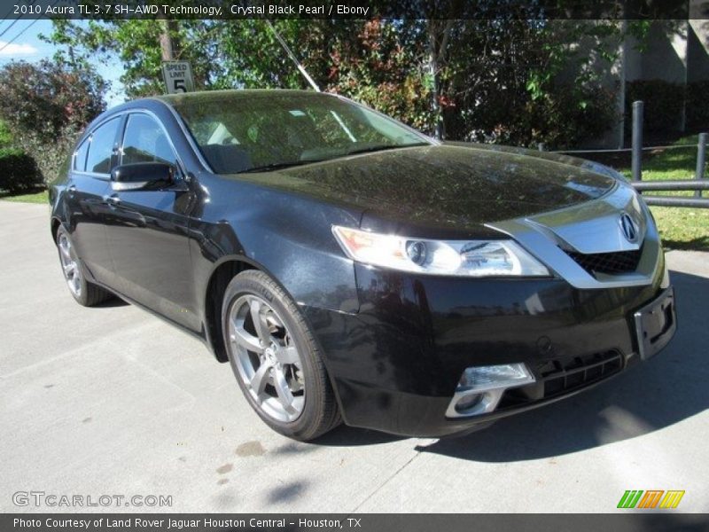 Crystal Black Pearl / Ebony 2010 Acura TL 3.7 SH-AWD Technology