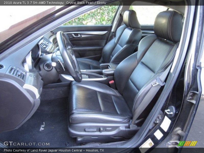Crystal Black Pearl / Ebony 2010 Acura TL 3.7 SH-AWD Technology