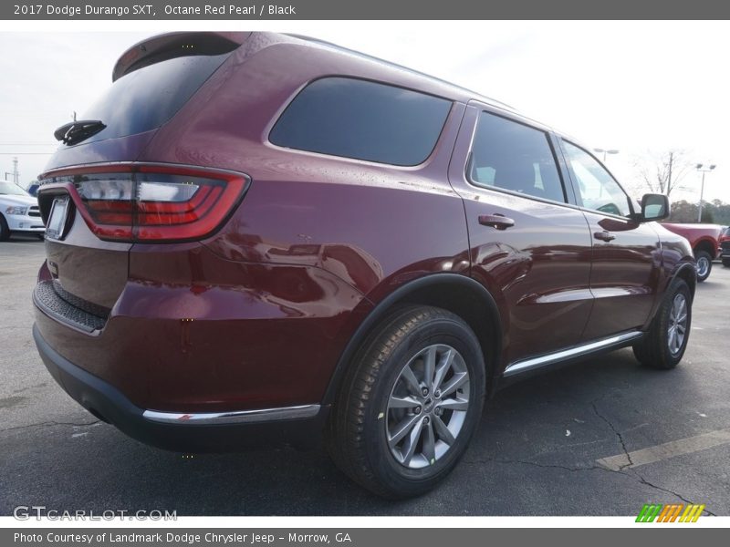 Octane Red Pearl / Black 2017 Dodge Durango SXT