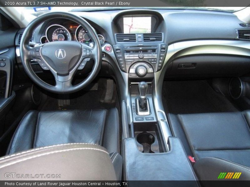Crystal Black Pearl / Ebony 2010 Acura TL 3.7 SH-AWD Technology