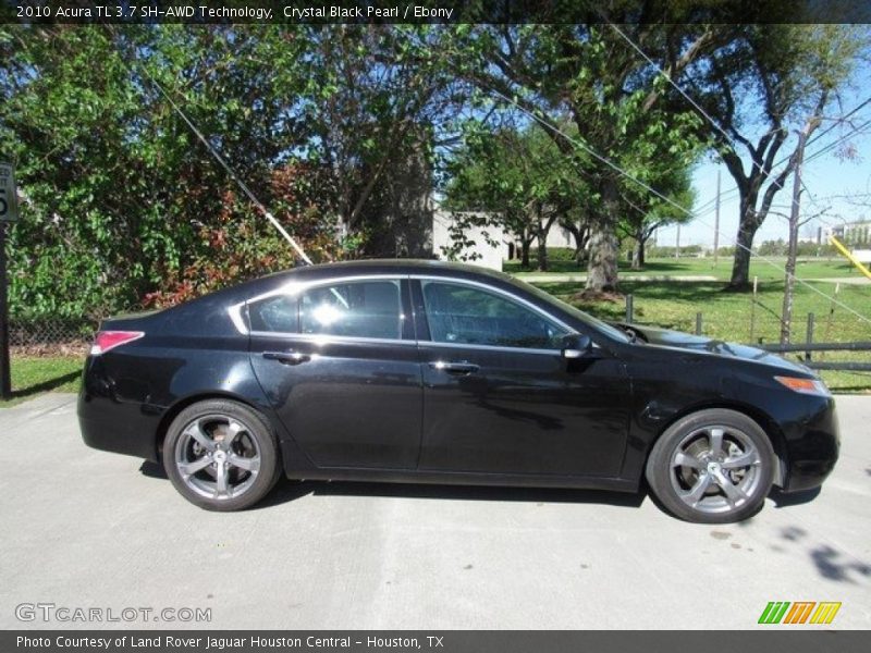 Crystal Black Pearl / Ebony 2010 Acura TL 3.7 SH-AWD Technology