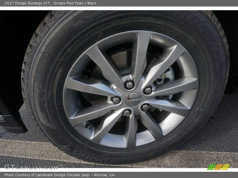 Octane Red Pearl / Black 2017 Dodge Durango SXT