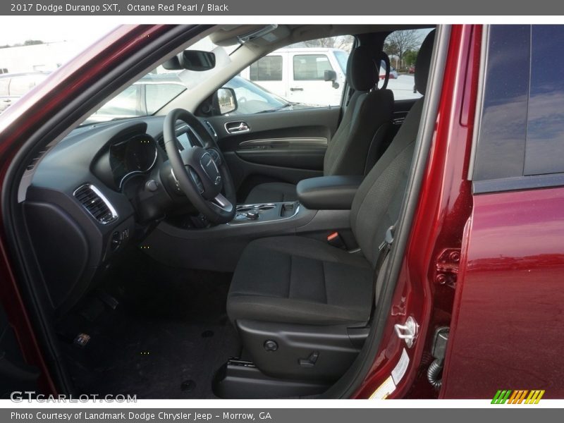 Octane Red Pearl / Black 2017 Dodge Durango SXT