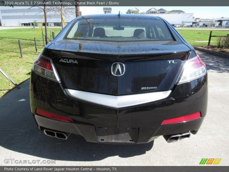 Crystal Black Pearl / Ebony 2010 Acura TL 3.7 SH-AWD Technology