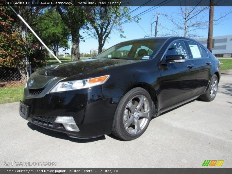 Crystal Black Pearl / Ebony 2010 Acura TL 3.7 SH-AWD Technology