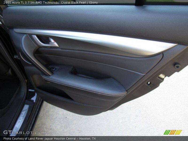 Crystal Black Pearl / Ebony 2010 Acura TL 3.7 SH-AWD Technology