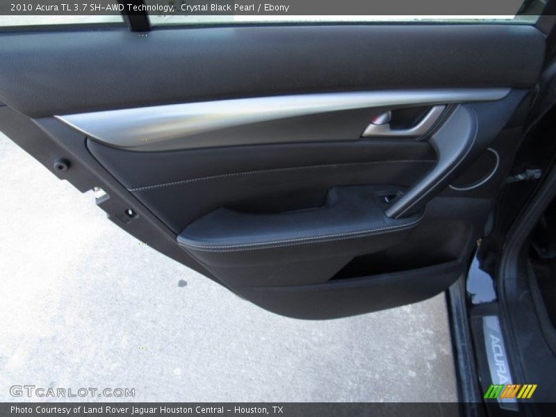 Crystal Black Pearl / Ebony 2010 Acura TL 3.7 SH-AWD Technology